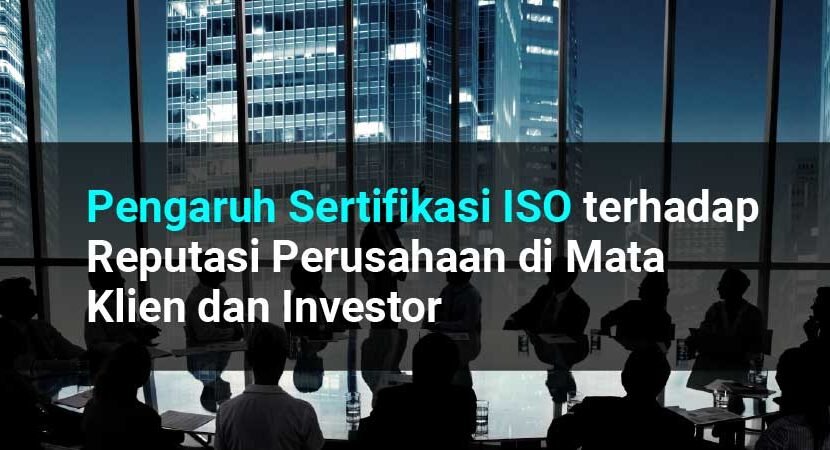 pengaruh sertifikasi iso